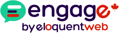 Engage by Eloquent Web logo